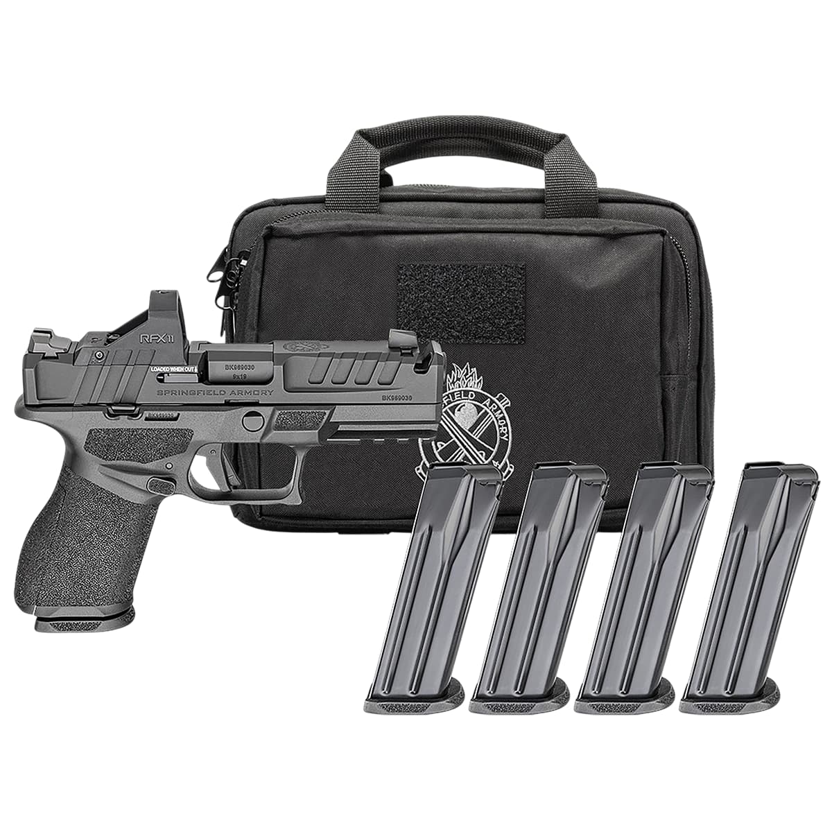 Springfield Armory EC9459BCAPAC Echelon Gear Pac *CA Compliant 9mm Luger 10+1 4.50" Barrel Springfield Armory EC9459BCAPAC Echelon Gear Pac *CA Compliant 9mm Luger 10+1 4.50" Barrel
