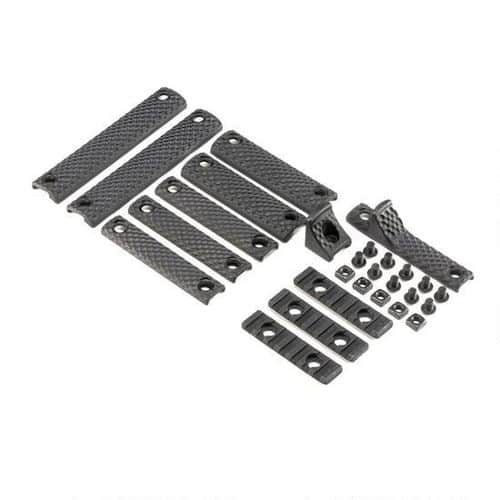 Knights Armament Upper Receiver Extension III 3.1 Deluxe Rail Panel Kit Polymer Black KM30409-BLK Knights Armament Upper Receiver Extension III 3.1 Deluxe Rail Panel Kit Polymer Black KM30409-BLK