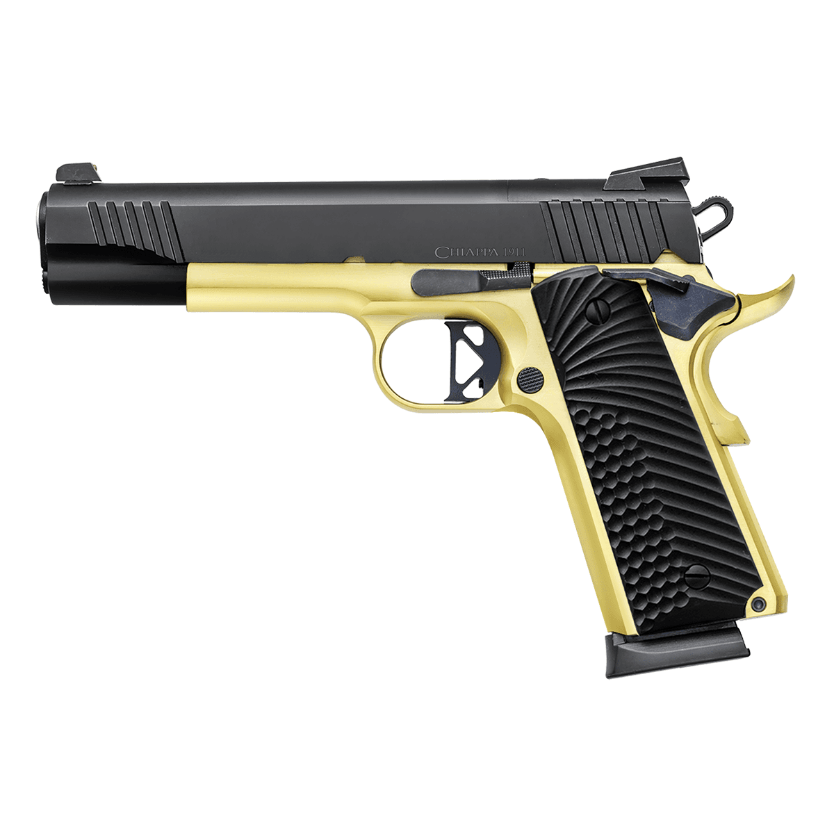 Chiappa Firearms 440236 1911 Superior Full Size Frame 45 ACP 8+1 5" Black Optic Ready Chiappa Firearms 440236 1911 Superior Full Size Frame 45 ACP 8+1 5" Black Optic Ready