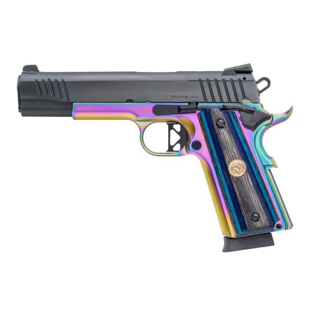 Chiappa Firearms 440237 1911 Superior Full Size Frame 45 ACP 8+1 5" Black Optic Ready Chiappa Firearms 440237 1911 Superior Full Size Frame 45 ACP 8+1 5" Black Optic Ready