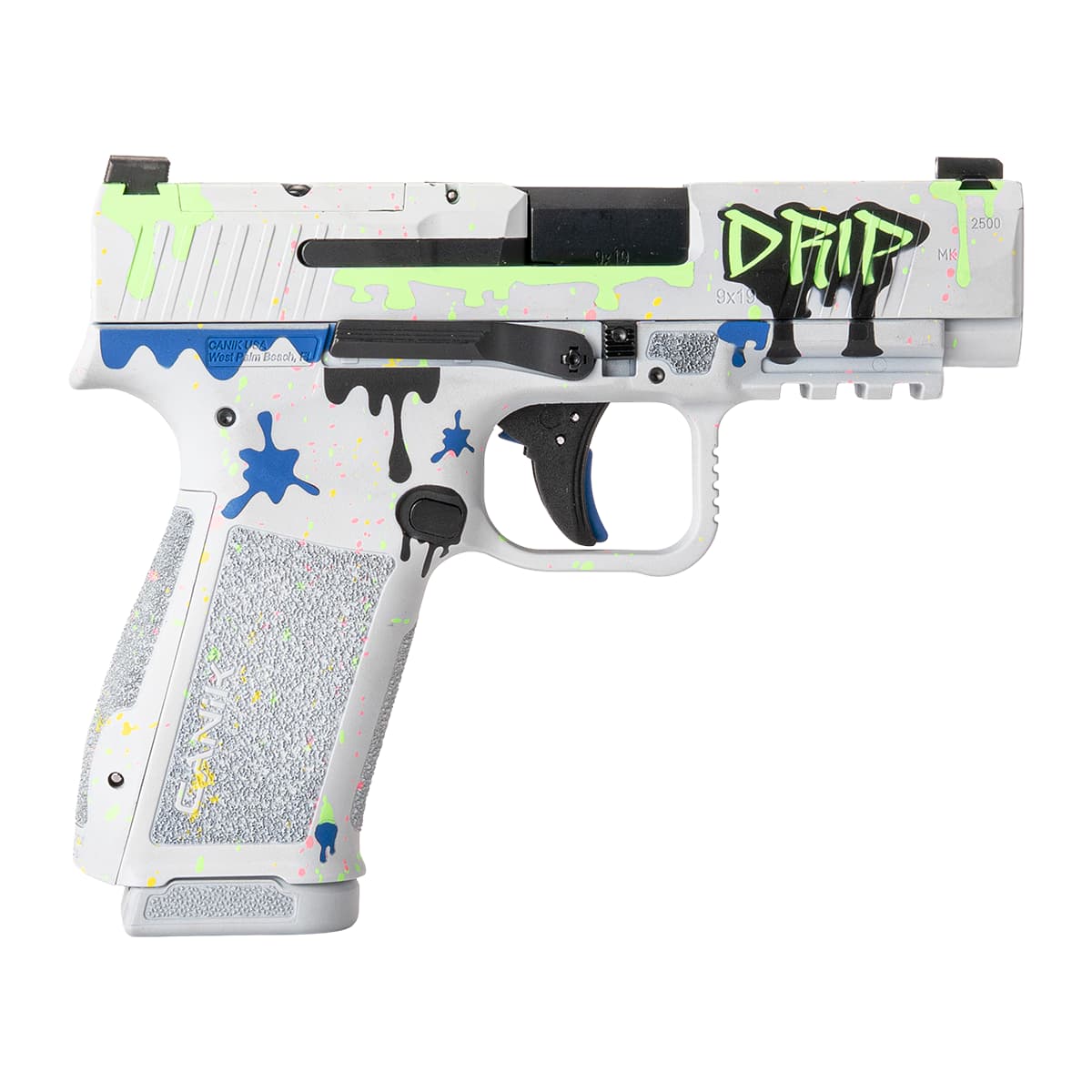 Canik HG7896DRW-N Mete MC9LS Signature Drip 9mm Luger 17+1 3.64" Optic Ready Canik HG7896DRW-N Mete MC9LS Signature Drip 9mm Luger 17+1 3.64" Optic Ready