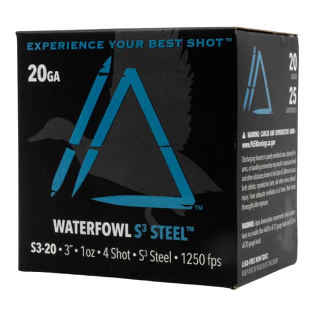 Apex Ammunition S320-4 20 Gauge 3" 1oz 4 Shot 25 Per Box Apex Ammunition S320-4 20 Gauge 3" 1oz 4 Shot 25 Per Box