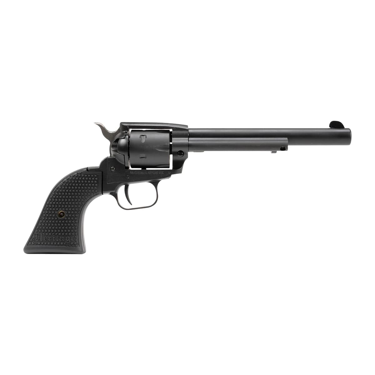 Heritage Mfg SRR32SB6PG Rough Rider 32 H&R Mag 6 Shot 6.50" Overall Satin Black Barrel Heritage Mfg SRR32SB6PG Rough Rider 32 H&R Mag 6 Shot 6.50" Overall Satin Black Barrel