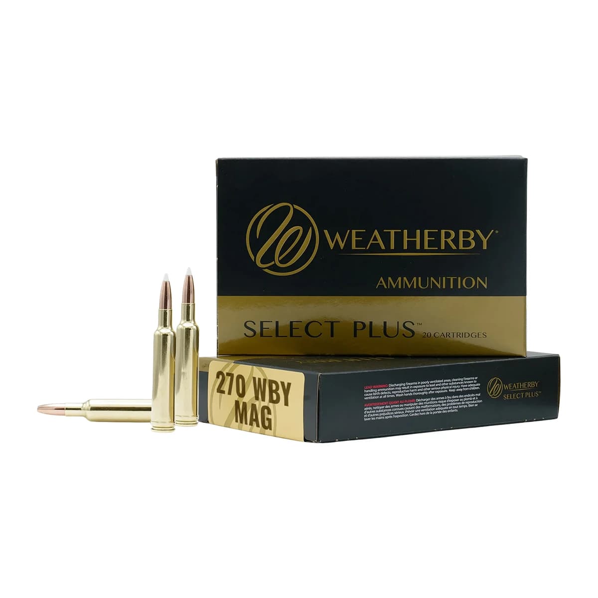 Weatherby M270134HCB Select Plus 270 Wthby Mag 134gr Hammer Custom 20 Per Box Weatherby M270134HCB Select Plus 270 Wthby Mag 134gr Hammer Custom 20 Per Box