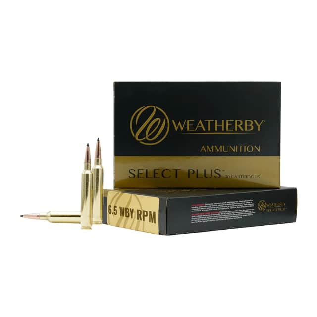 Weatherby M65RPM124HCB Select Plus 6.5Wthby RPM 124gr Hammer Custom 20 Per Box Weatherby M65RPM124HCB Select Plus 6.5Wthby RPM 124gr Hammer Custom 20 Per Box