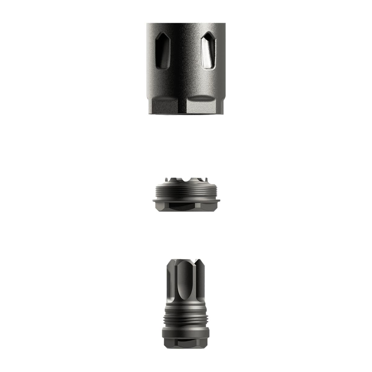 Ambient Arms AA5031 Atom-ZTL 5/8"x24 Threads Stainless Steel Long Ambient Arms AA5031 Atom-ZTL 5/8"x24 Threads Stainless Steel Long