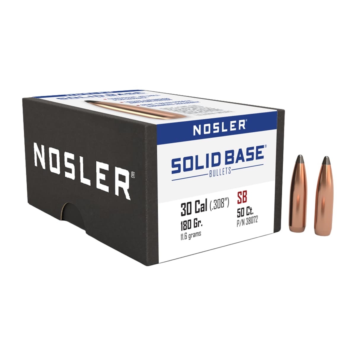 Nosler 38072 Whitetail Country 30Cal Solid Base 50 Per Box Nosler 38072 Whitetail Country 30Cal Solid Base 50 Per Box
