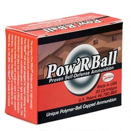 Glaser Pow'RBall Polyer Capped Ammunition 32 ACP 55 grain 20rd/bx Glaser Pow'RBall Polyer Capped Ammunition 32 ACP 55 grain 20rd/bx