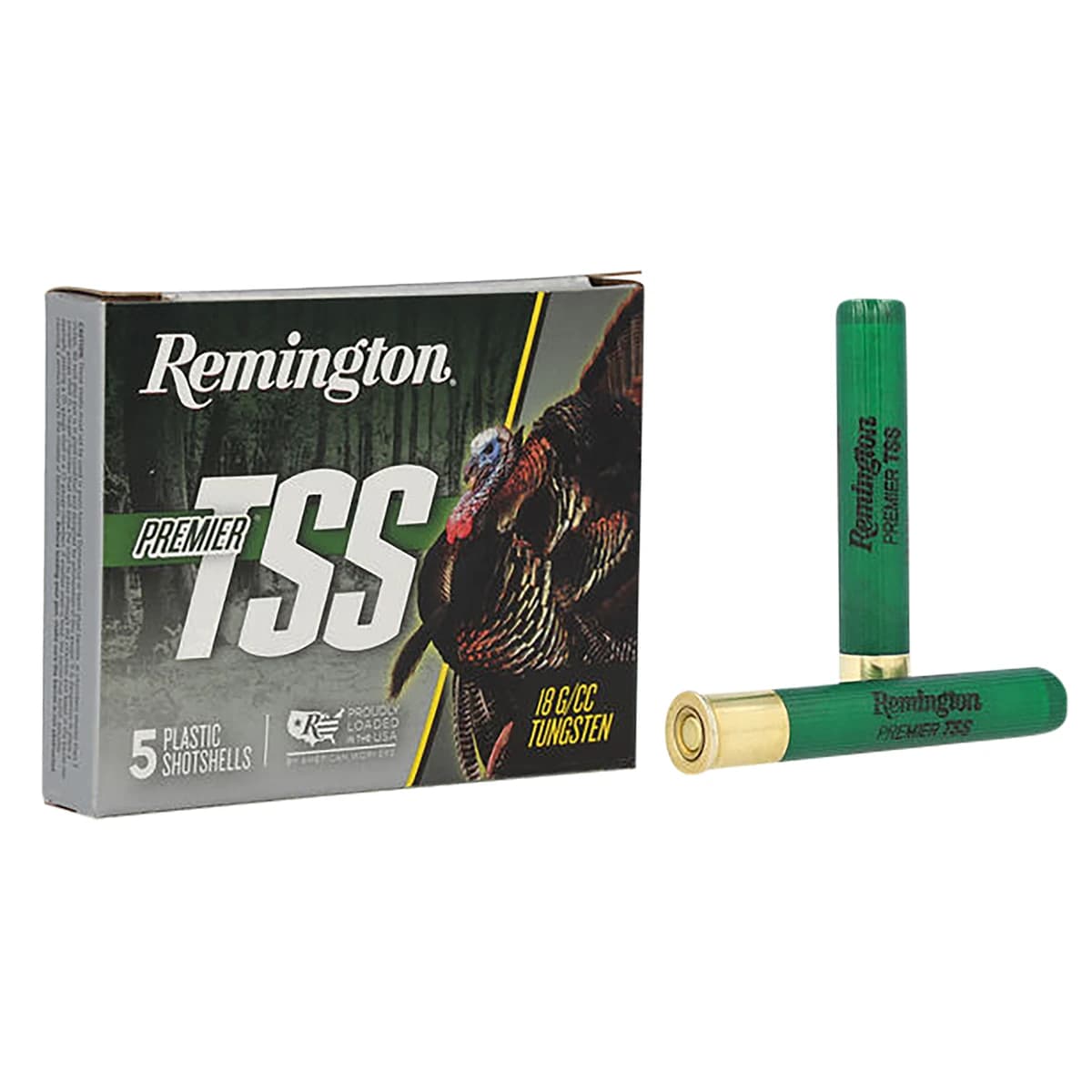Remington Ammunition 28069 Premier TSS Turkey 410 Gauge 3" 13/16 oz Tungsten 9 Shot 5 Per Box Remington Ammunition 28069 Premier TSS Turkey 410 Gauge 3" 13/16 oz Tungsten 9 Shot 5 Per Box