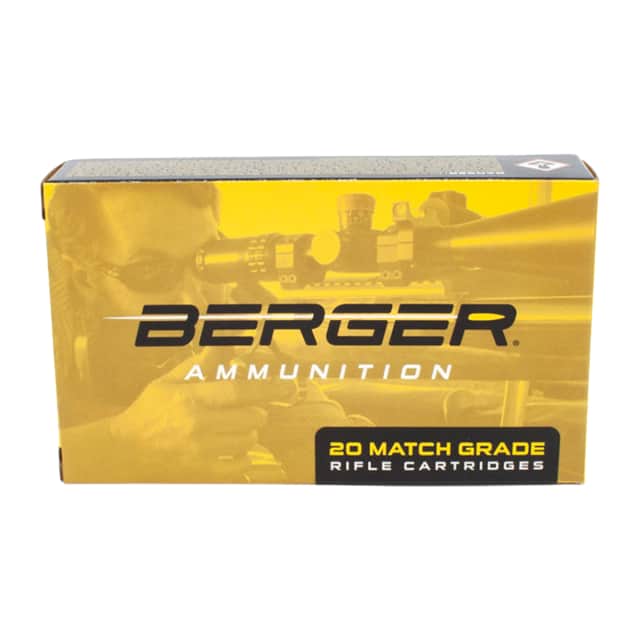 Berger Bullets 20020 Hybrid Target 6mm Creedmoor 105 gr 20 Per Box Berger Bullets 20020 Hybrid Target 6mm Creedmoor 105 gr 20 Per Box