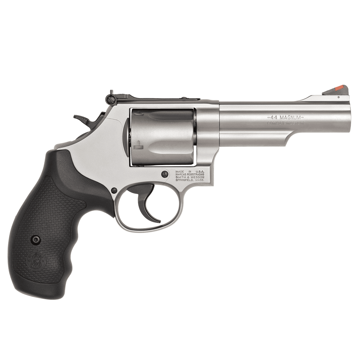 Smith & Wesson 162069 Model 69 Combat Masterpiece Revolver .44 Mag 4.25in 5rd Stainless Smith & Wesson 162069 Model 69 Combat Masterpiece Revolver .44 Mag 4.25in 5rd Stainless