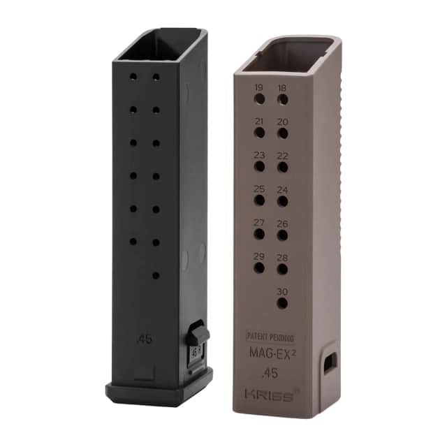 Kriss USA KVAMX2K45FD00 Mag-Ex2 Extension Kit 45ACP +17 Compatible w/ Glock 21 Gen3-5 FDE Polymer Kriss USA KVAMX2K45FD00 Mag-Ex2 Extension Kit 45ACP +17 Compatible w/ Glock 21 Gen3-5 FDE Polymer