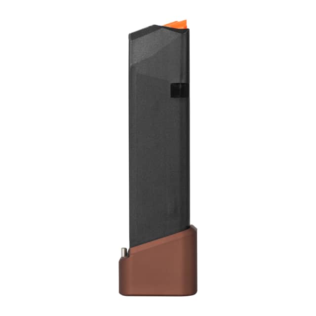 Taran Tactical TTI-G17CM-BLK-06 Complete Magazine 17rd 9mm Fits Glock 17 Black/Coyote Bronze Aluminum Taran Tactical TTI-G17CM-BLK-06 Complete Magazine 17rd 9mm Fits Glock 17 Black/Coyote Bronze Aluminum