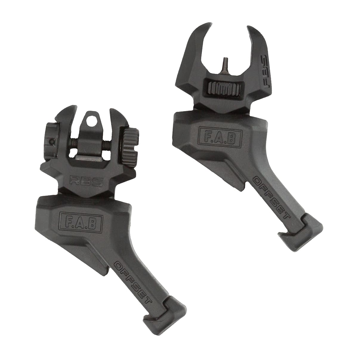 FAB Defense FXFRBSOSLHB Canted Iron Sights FAB Defense FXFRBSOSLHB Canted Iron Sights