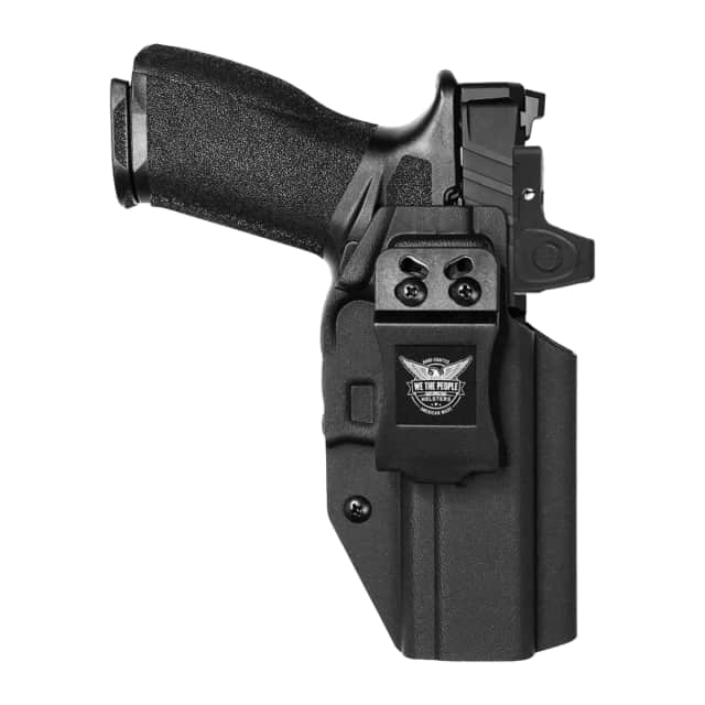 We The People Holsters WTP-R197_1000-R Optic Ready IWB Black Kydex Fits Springfield Echelon 4.5F We The People Holsters WTP-R197_1000-R Optic Ready IWB Black Kydex Fits Springfield Echelon 4.5F