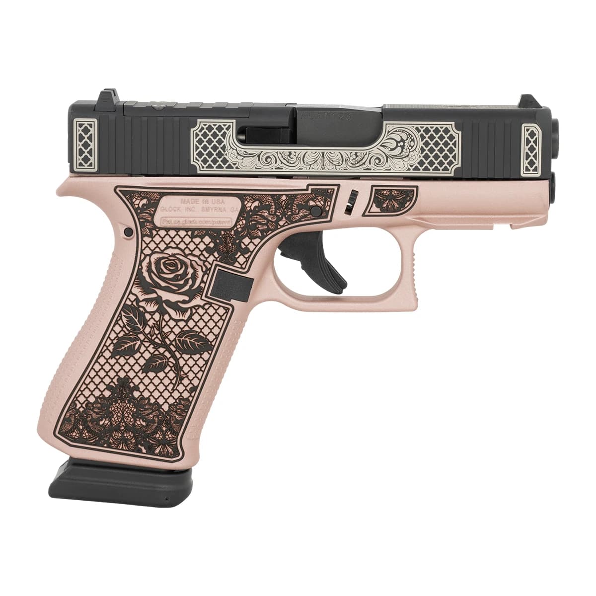 Glock UX4350204NR15ORGLRG G43X 9mm Luger 15+1 3.41" Black GMB Barrel Glock UX4350204NR15ORGLRG G43X 9mm Luger 15+1 3.41" Black GMB Barrel