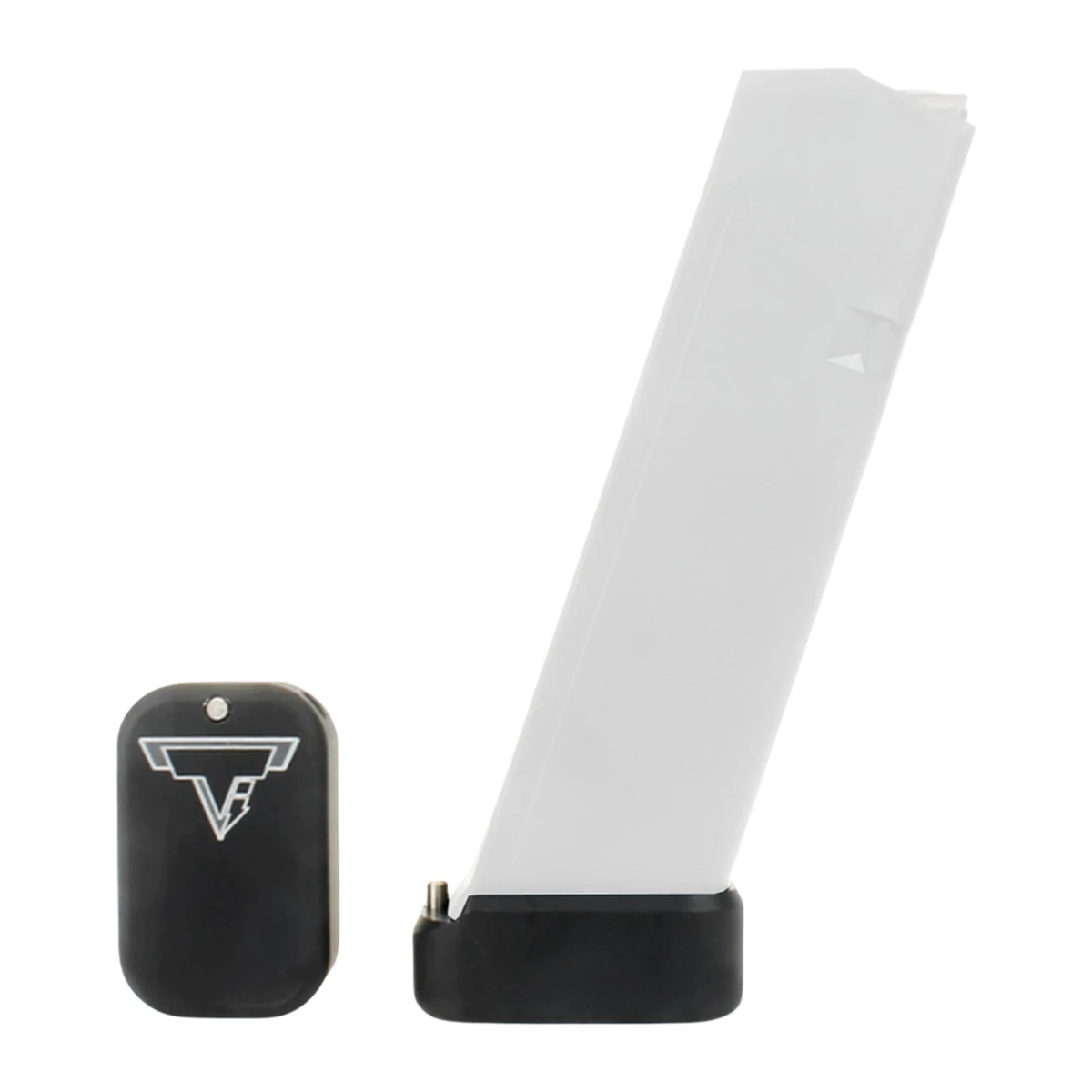 Taran Tactical GBP940C-00 Firepower Base Pad Fits Glock 19/23 Flat Black Aluminum Taran Tactical GBP940C-00 Firepower Base Pad Fits Glock 19/23 Flat Black Aluminum