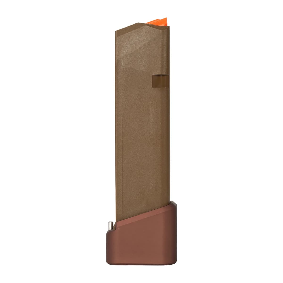 Taran Tactical TTI-G17CM-FDE-06 Complete Magazine 17rd 9mm Fits Glock 17 FDE/Coyote Bronze Aluminum Taran Tactical TTI-G17CM-FDE-06 Complete Magazine 17rd 9mm Fits Glock 17 FDE/Coyote Bronze Aluminum