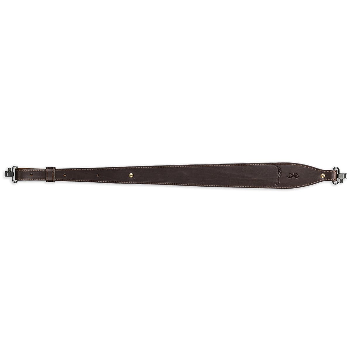 Browning 122398 John M Browning Signature Dark Brown Leather/Suede Adjustable Rifle Browning 122398 John M Browning Signature Dark Brown Leather/Suede Adjustable Rifle