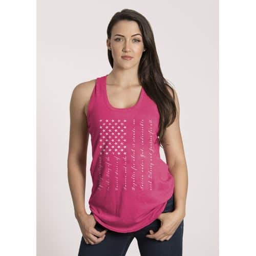 9 Line Women's Racerback Tank - The Pledge - PLEDGE-WTT-FUCHSIA 9 Line Women's Racerback Tank - The Pledge - PLEDGE-WTT-FUCHSIA