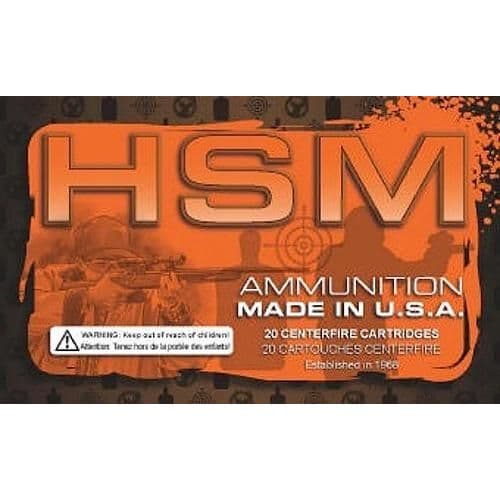 HSM-500SW-1-N: HSM 500S&W 350grain Jacketed Hollow Point 20rd Box HSM-500SW-1-N: HSM 500S&W 350grain Jacketed Hollow Point 20rd Box