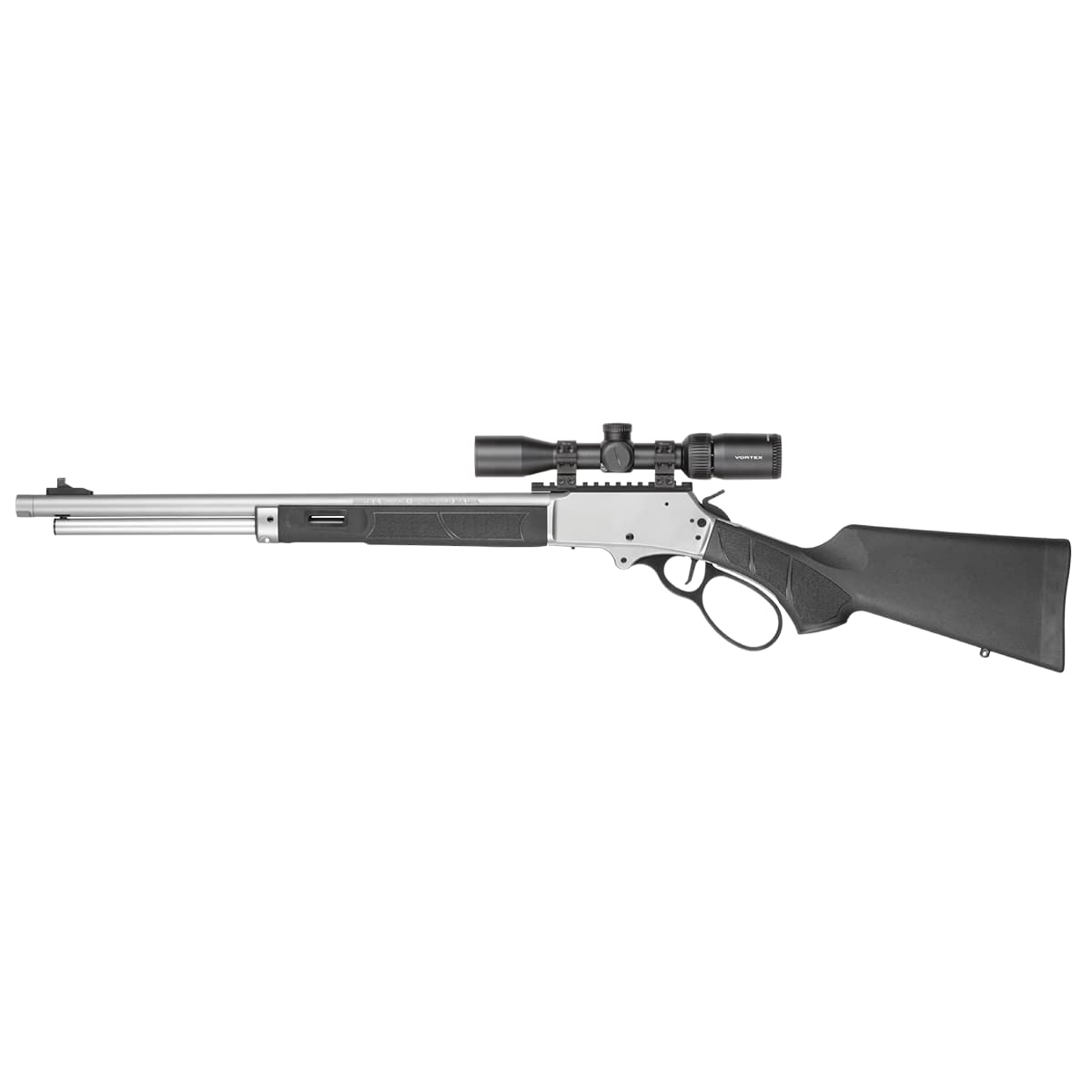 Smith & Wesson 14824 1854 Combo 30-30 Win 6+1 20" Stainless Steel Threaded Barrel Smith & Wesson 14824 1854 Combo 30-30 Win 6+1 20" Stainless Steel Threaded Barrel