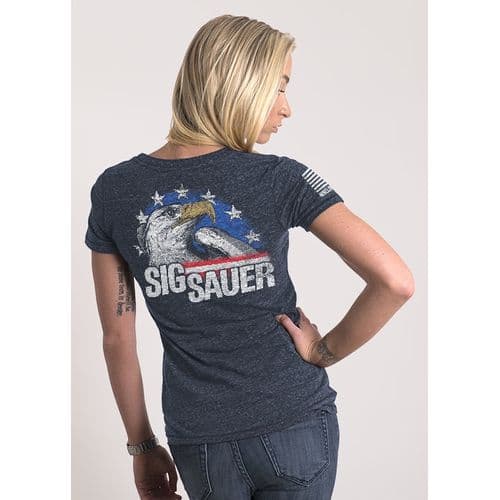 9 Line WOMEN'S RELAXED FIT T-SHIRT - SIG SAUER EAGLE 9 Line WOMEN'S RELAXED FIT T-SHIRT - SIG SAUER EAGLE