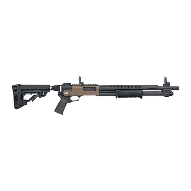 Mossberg 50233 590R 12 Gauge Pump 3" 6+1 18.50" Black Parkerized Integrated Heat Shield Barrel Mossberg 50233 590R 12 Gauge Pump 3" 6+1 18.50" Black Parkerized Integrated Heat Shield Barrel