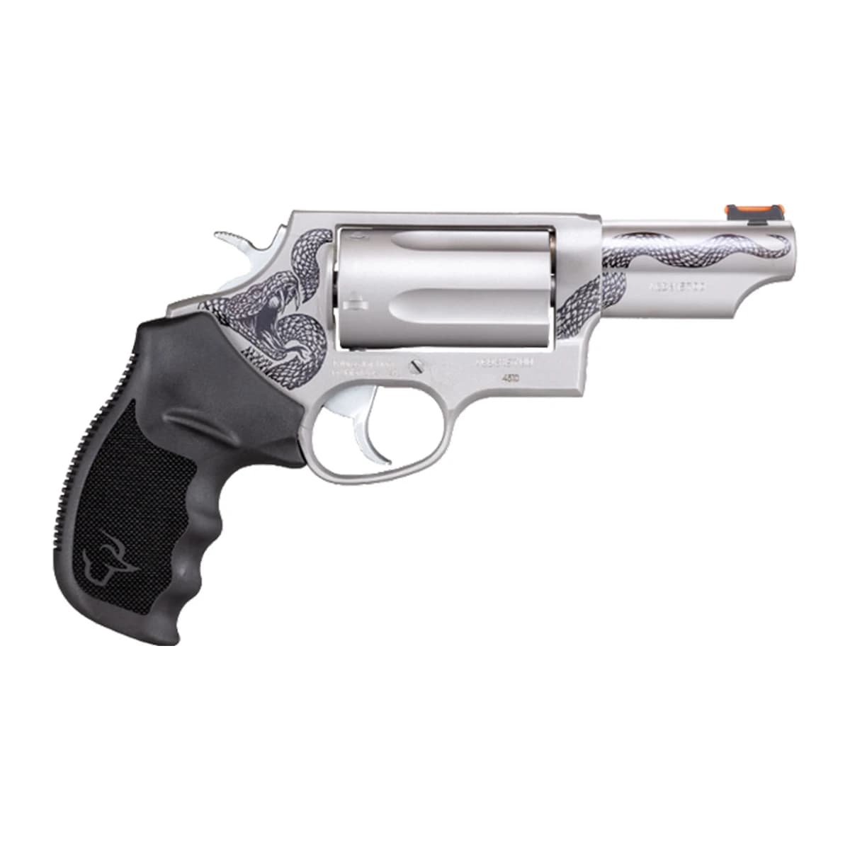 Taurus 2-441039T-SNK Judge Compact 45 Long Colt/410 Gauge 5 Shot 3" Stainless Engraved Taurus 2-441039T-SNK Judge Compact 45 Long Colt/410 Gauge 5 Shot 3" Stainless Engraved