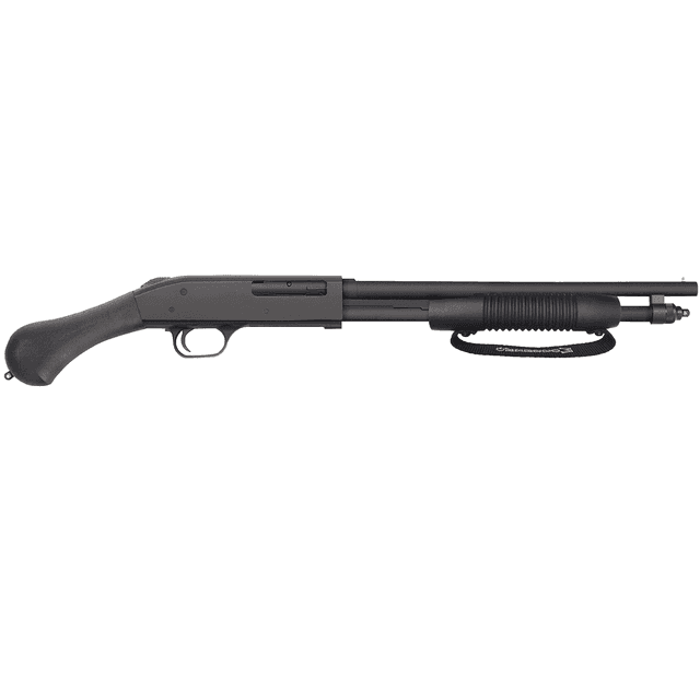 Mossberg 590 Shockwave 410 6 Shot 3" Chamber 14" Barrel Matte Blued Finish Raptor Grip With Strap Forend Mossberg 590 Shockwave 410 6 Shot 3" Chamber 14" Barrel Matte Blued Finish Raptor Grip With Strap Forend