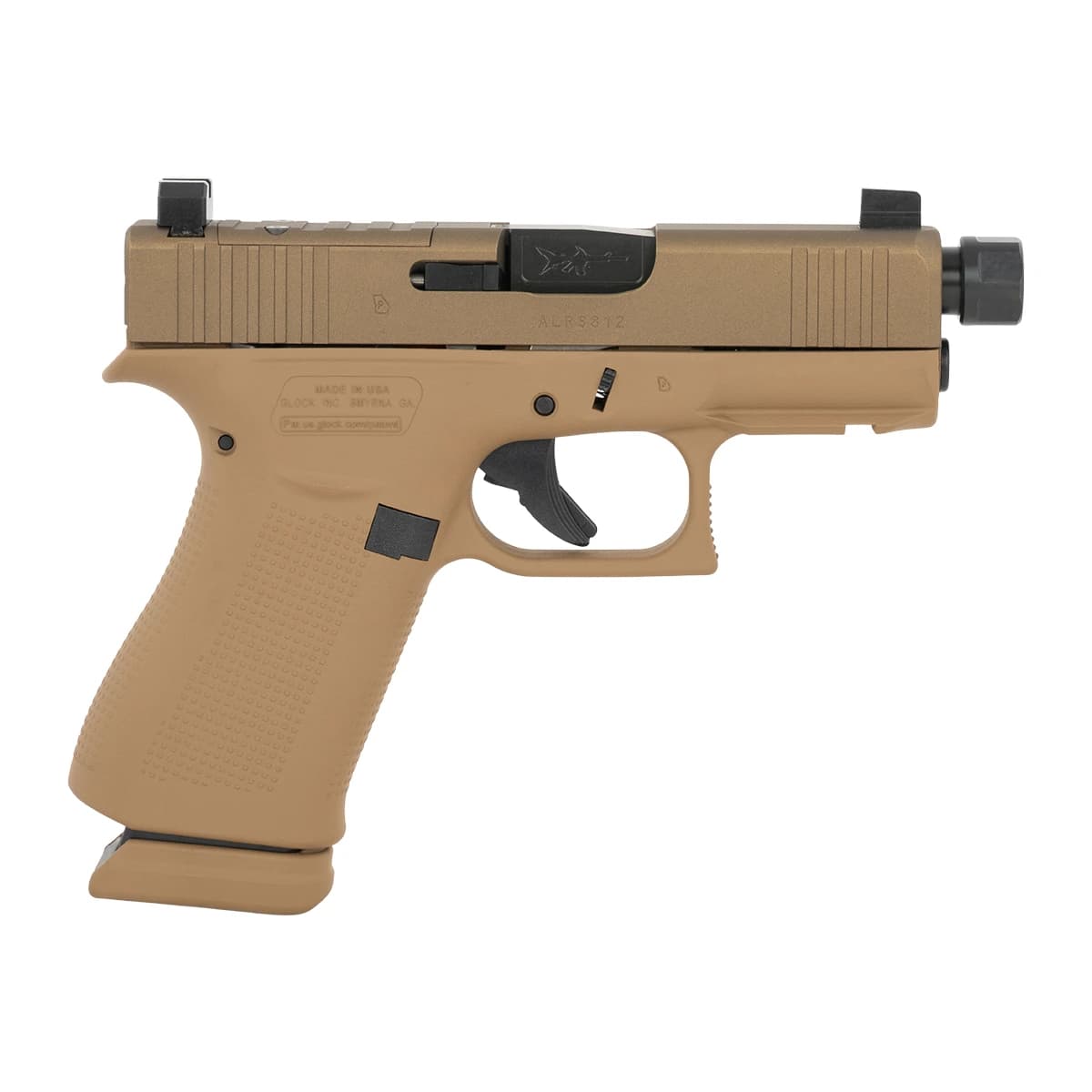 Glock UX4350204NR15ORBOTN G43X 9mm Luger 15+1 3.41" Black GMB Barrel Glock UX4350204NR15ORBOTN G43X 9mm Luger 15+1 3.41" Black GMB Barrel