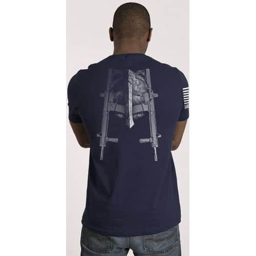 9 Line Men's Daniel Defense Spartan T-Shirt - Navy 9 Line Men's Daniel Defense Spartan T-Shirt - Navy
