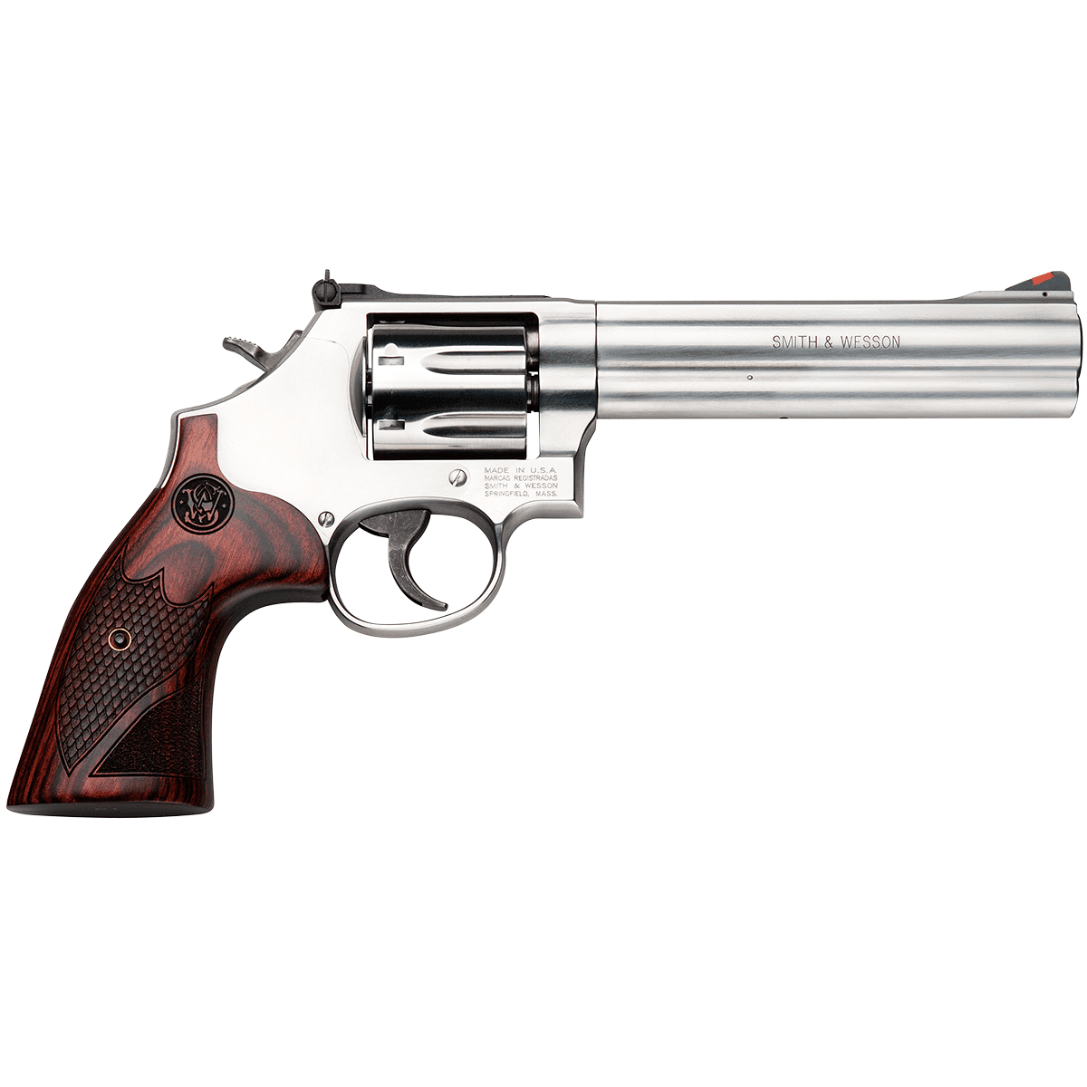 Smith & Wesson S&W Model 686 Deluxe 6" Stainless 7 Shot Revolver Smith & Wesson S&W Model 686 Deluxe 6" Stainless 7 Shot Revolver