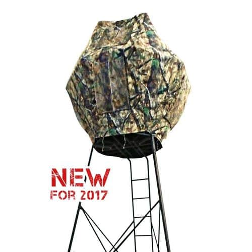 X-Stands the Alcatraz Tripod Deer Stand with Blind X-Stands the Alcatraz Tripod Deer Stand with Blind