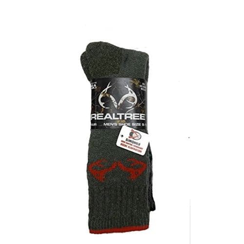 Men's Realtree All Season Wear 2 pack Boot Sock 4 Men's Realtree All Season Wear 2 pack Boot Sock 4