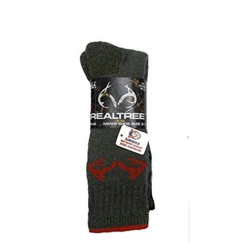 Men's Realtree All Season Wear 2 pack Boot Sock 4 Men's Realtree All Season Wear 2 pack Boot Sock 4