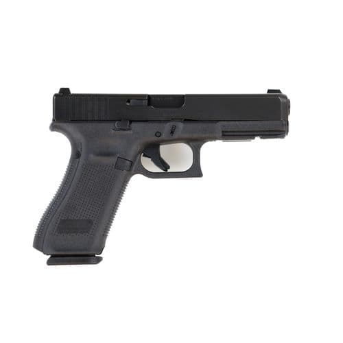 Glock 17 Gen 5 Pistol 9mm 4.5in 17rd Black with Night Sights Glock 17 Gen 5 Pistol 9mm 4.5in 17rd Black with Night Sights