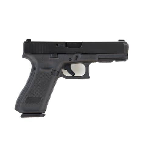 Glock 17 Gen 5 Pistol 9mm 4.5in 17rd Black with Night Sights Glock 17 Gen 5 Pistol 9mm 4.5in 17rd Black with Night Sights