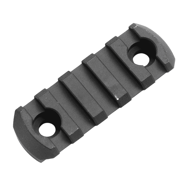 Magpul MAG581BLK M-LOK Aluminum Rail 5 Slots Black Magpul MAG581BLK M-LOK Aluminum Rail 5 Slots Black