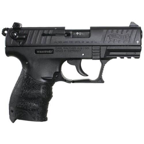 Walther P22 QD .22 LR DA/SA Pistol, Threaded Barrel 5120500 Walther P22 QD .22 LR DA/SA Pistol, Threaded Barrel 5120500