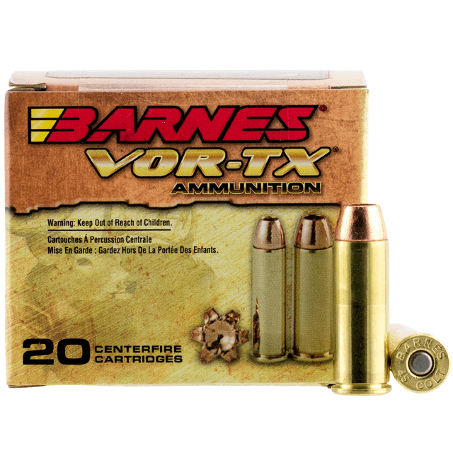 Barnes 21547 Vor-TX 45 Colt 200 GR XPB HP Ammunition Barnes 21547 Vor-TX 45 Colt 200 GR XPB HP Ammunition