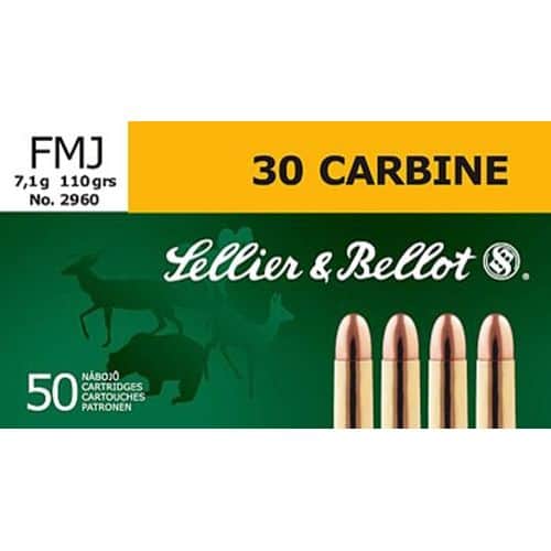 Sellier & Bellot 30 Carbine Ammunition Sellier & Bellot 30 Carbine Ammunition