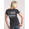 9 Line Women's Relaxed Fit T-Shirt - Thin Blue Line 9 Line Women's Relaxed Fit T-Shirt - Thin Blue Line