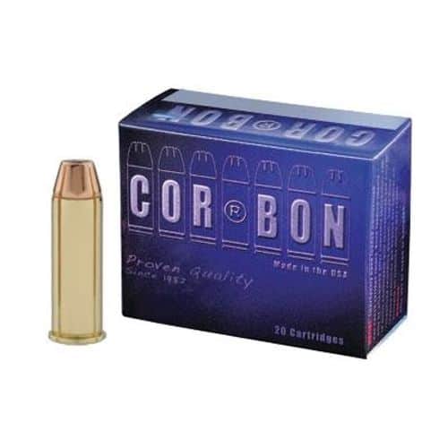 SD45C200-20: CorBon .45 LC +P 200 Grain High-Velocity JHP 20 Round Box SD45C200-20: CorBon .45 LC +P 200 Grain High-Velocity JHP 20 Round Box
