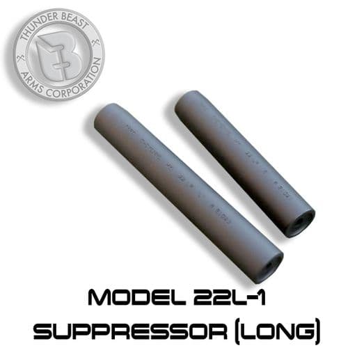 Thunder Beast Model 22L-1 Suppressor Long Thunder Beast Model 22L-1 Suppressor Long