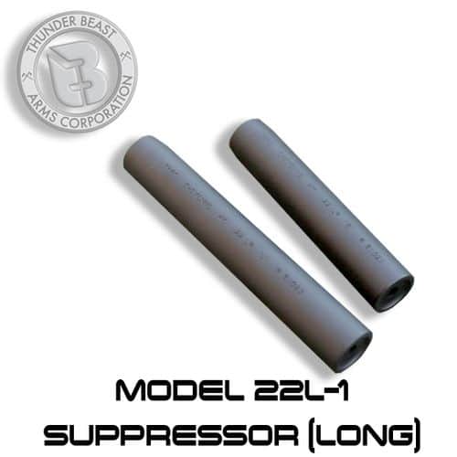 Thunder Beast Model 22L-1 Suppressor Long Thunder Beast Model 22L-1 Suppressor Long