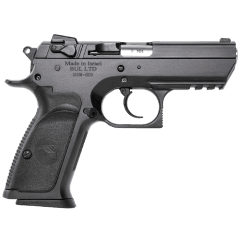 BE45003RS: Magnum Research Baby Desert Eagle III Semi Auto Pistol 45 ACP 3.85" Barrel 10 Rounds Black BE45003RS: Magnum Research Baby Desert Eagle III Semi Auto Pistol 45 ACP 3.85" Barrel 10 Rounds Black
