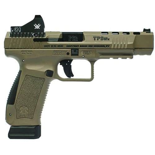 Century Arms TP9SFx Canik Pistol , 9mm Luger, 5.2", FDE Polymer Grips, FDE Finish, 20 Rd HG3774DV-N Century Arms TP9SFx Canik Pistol , 9mm Luger, 5.2", FDE Polymer Grips, FDE Finish, 20 Rd HG3774DV-N