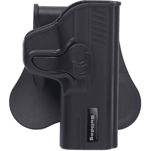 Bulldog RR1911 Rapid Release OWB Black Polymer Paddle Fits 1911 Fits 5" Barrel Right Hand Bulldog RR1911 Rapid Release OWB Black Polymer Paddle Fits 1911 Fits 5" Barrel Right Hand
