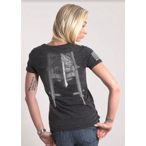 9 Line Daniel Defense Women's Spartan T-Shirt - Heather Grey 9 Line Daniel Defense Women's Spartan T-Shirt - Heather Grey